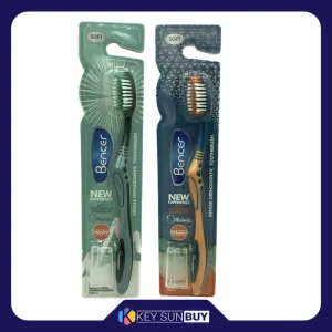بهترین قیمت مسواک بنسر مدل ارتودنسی با برس نرم بسته 2 عددی ارسال سراسر ایران