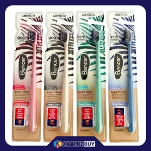 بهترین قیمت مسواک بنسر مدل پروهلث با برس متوسط بسته چهار عددی ارسال سراسر ایران