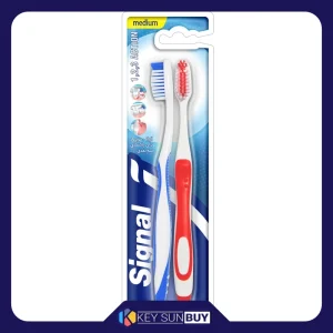 بهترین قیمت مسواک سیگنال مدل 1,2,3 Action MP2 با برس متوسط بسته دو عددی ارسال سراسر ایران