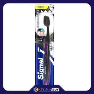 بهترین قیمت مسواک سیگنال مدل Charcoal Clean با برس متوسط ارسال سراسر ایران
