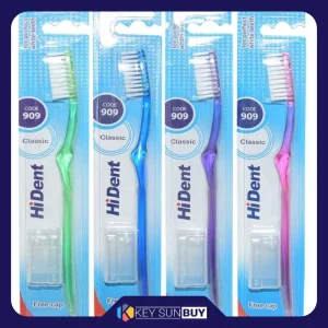 بهترین قیمت مسواک های دنت مدل 909 با برس متوسط مجموعه 4 عددی ارسال سراسر ایران