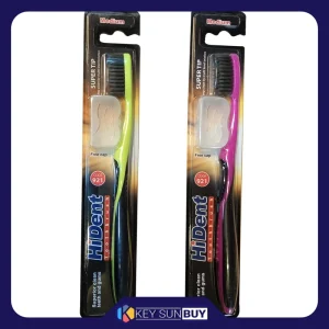 بهترین قیمت مسواک های دنت مدل ذغالی با برس متوسط مجموعه 2 عددی ارسال سراسر ایران