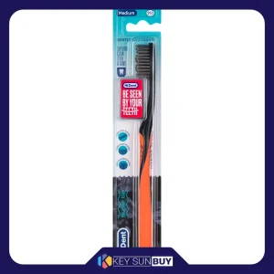 بهترین قیمت مسواک هایدنت مدل زغالی سوپرتیپ کد 953 با برس متوسط ارسال سراسر ایران