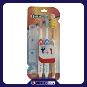 بهترین قیمت مسواک کانفیدنت سری Newdent مدل Promo Pearl بسته سه عددی ارسال سراسر ایران