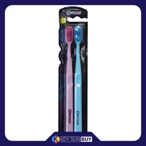 بهترین قیمت مسواک کانفیدنت مدل توربو ایزی وایت با برس نرم بسته 2 عددی ارسال سراسر ایران