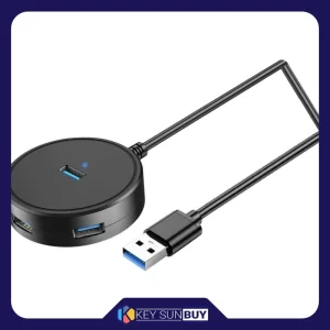 بهترین قیمت هاب 4 پورت USB 2.0 مدل XL-6032 ارسال سراسر ایران