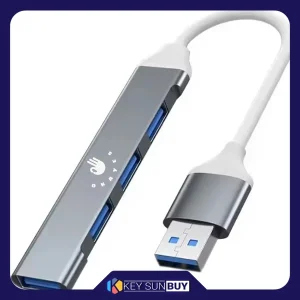 بهترین قیمت هاب 4 پورت USB 3.0 اکی یس مدل USB3000 ارسال سراسر ایران