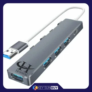 بهترین قیمت هاب 4 پورت USB 3.0 هارمن مدل HR-USB3000 ارسال سراسر ایران