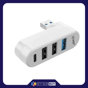 بهترین قیمت هاب 4 پورت آی ریور مدل RotoPro USB3.0 ارسال سراسر ایران