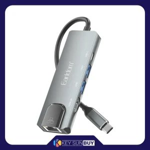 بهترین قیمت هاب 5 پورت USB-C ارلدام مدل 5IN1 W27 ارسال سراسر ایران