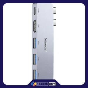 بهترین قیمت هاب 5 پورت USB-C بیسوس مدل UltraJoy Series BS-OH180 ارسال سراسر ایران