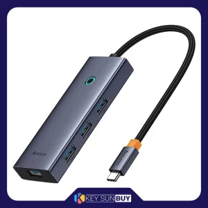 بهترین قیمت هاب 6 پورت USB-C باسئوس مدل BS-OH118 ارسال سراسر ایران