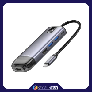 بهترین قیمت هاب 6 پورت USB-C مک دودو مدل HU_774 ارسال سراسر ایران