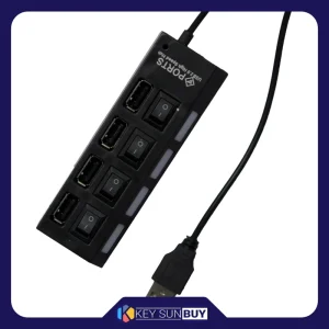 بهترین قیمت هاب USB 2.0 چهار پورت مدل 02 ارسال سراسر ایران