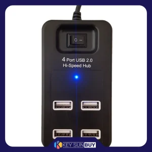 بهترین قیمت هاب USB 2.0 چهار پورت مدل P-1601 ارسال سراسر ایران