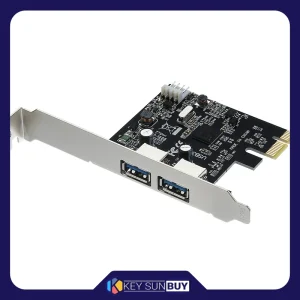 بهترین قیمت هاب USB3.0 دو پورت PCI پی نت ارسال سراسر ایران