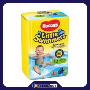 بهترین قیمت پوشک استخری هاگیز مدل swimmer سایز 3 بسته 12 عددی ارسال سراسر ایران