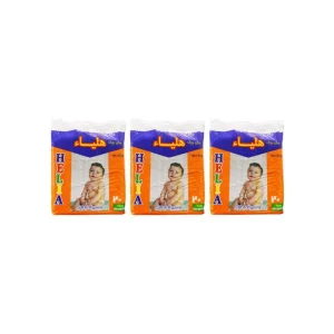 بهترین قیمت پوشک بچه هلیا کد 03 بسته 20 عددی مجموعه 3 عددی ارسال سراسر ایران