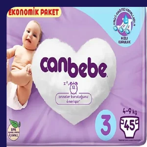 بهترین قیمت پوشک جان به به مدل jumbo paket سایز 3 بسته 45 عددی ارسال سراسر ایران