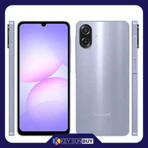 بهترین قیمت گوشی موبایل سامسونگ مدل Galaxy A07 دو سیم کارت ظرفیت 128 گیگابایت و رم 4 گیگابایت رنگ یاسی ارسال سراسر ایران