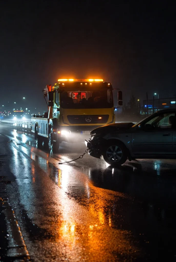 خدمات امداد خودرو جاده ای شبانه روزی در کرج
