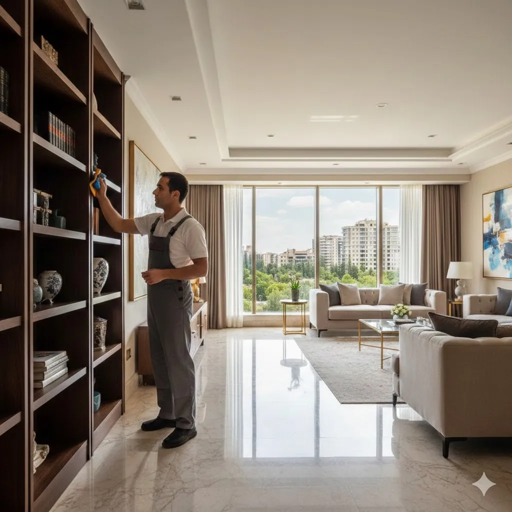 خدمات نظافت منزل در تهران آجودانیه