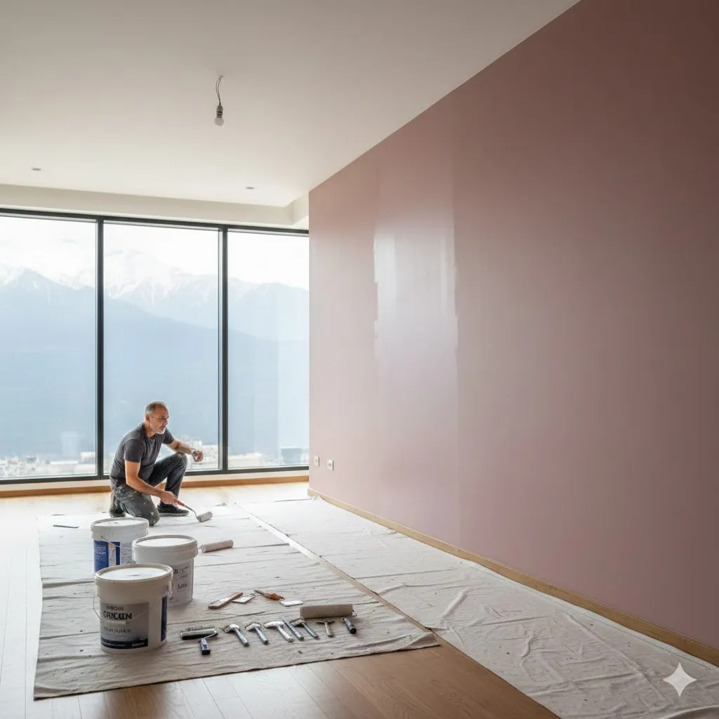 خدمات نقاشی ساختمان در تهران دارآباد