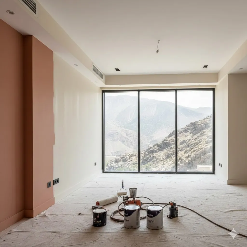 خدمات نقاشی ساختمان در تهران دربند