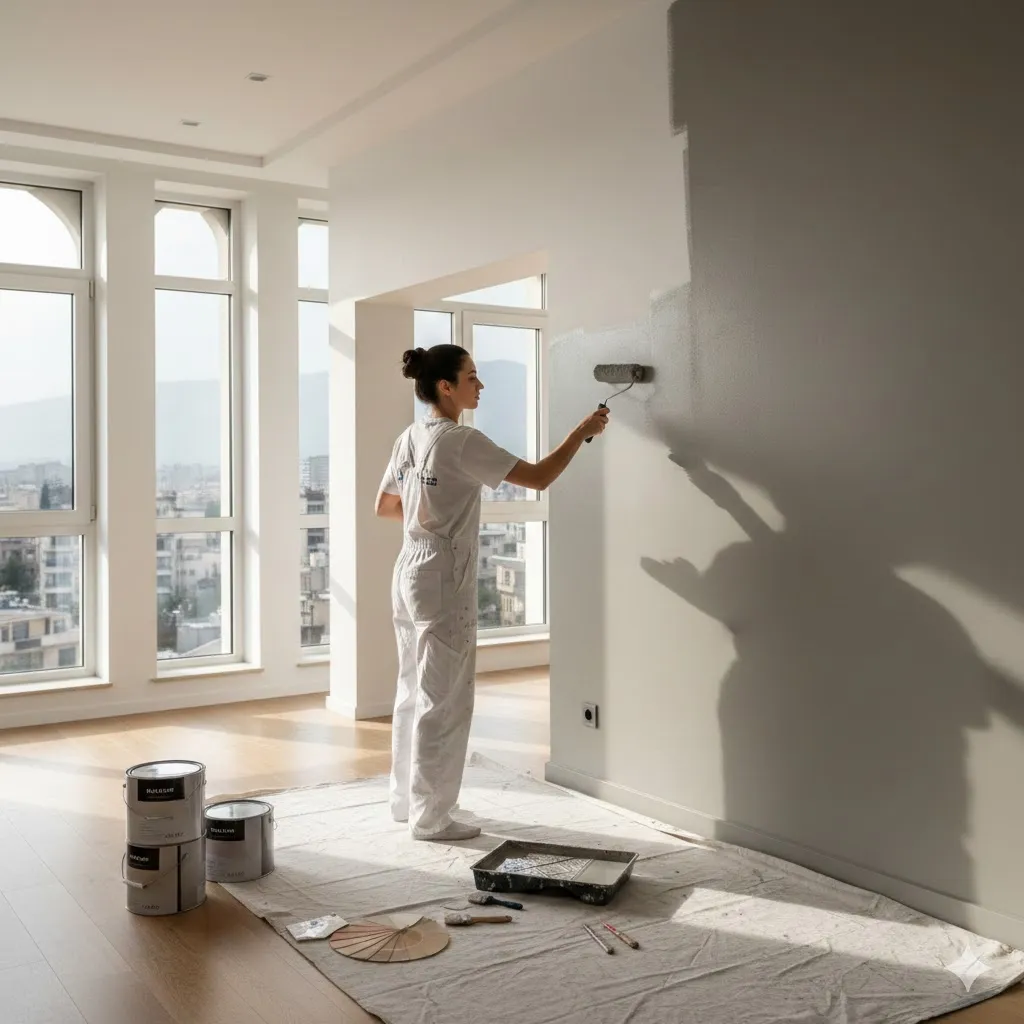 خدمات نقاشی ساختمان در تهران صدر