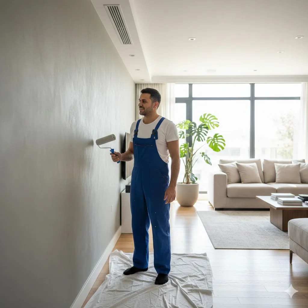 خدمات نقاشی ساختمان در تهران قلهک