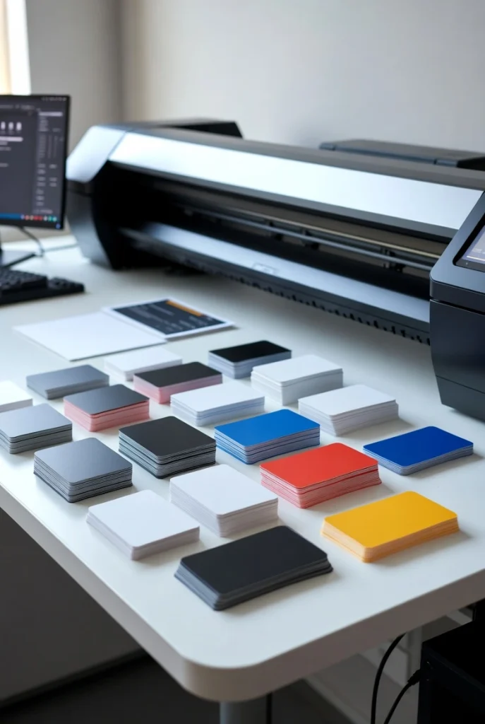 خدمات چاپ کارت ویزیت تعداد کم در مشهد