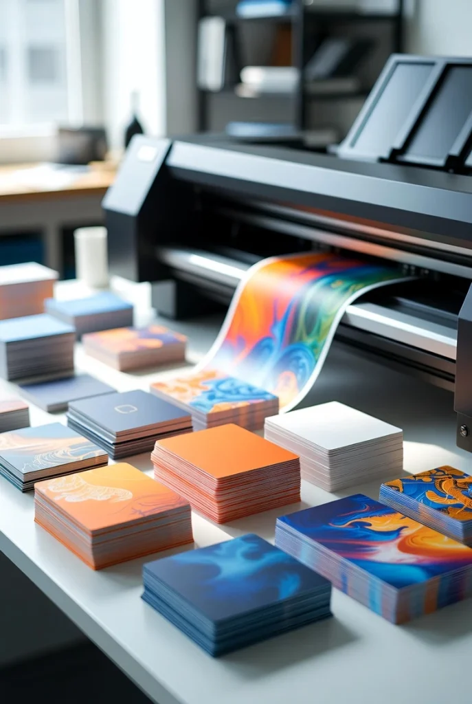 خدمات چاپ کارت ویزیت تعداد کم در یزد