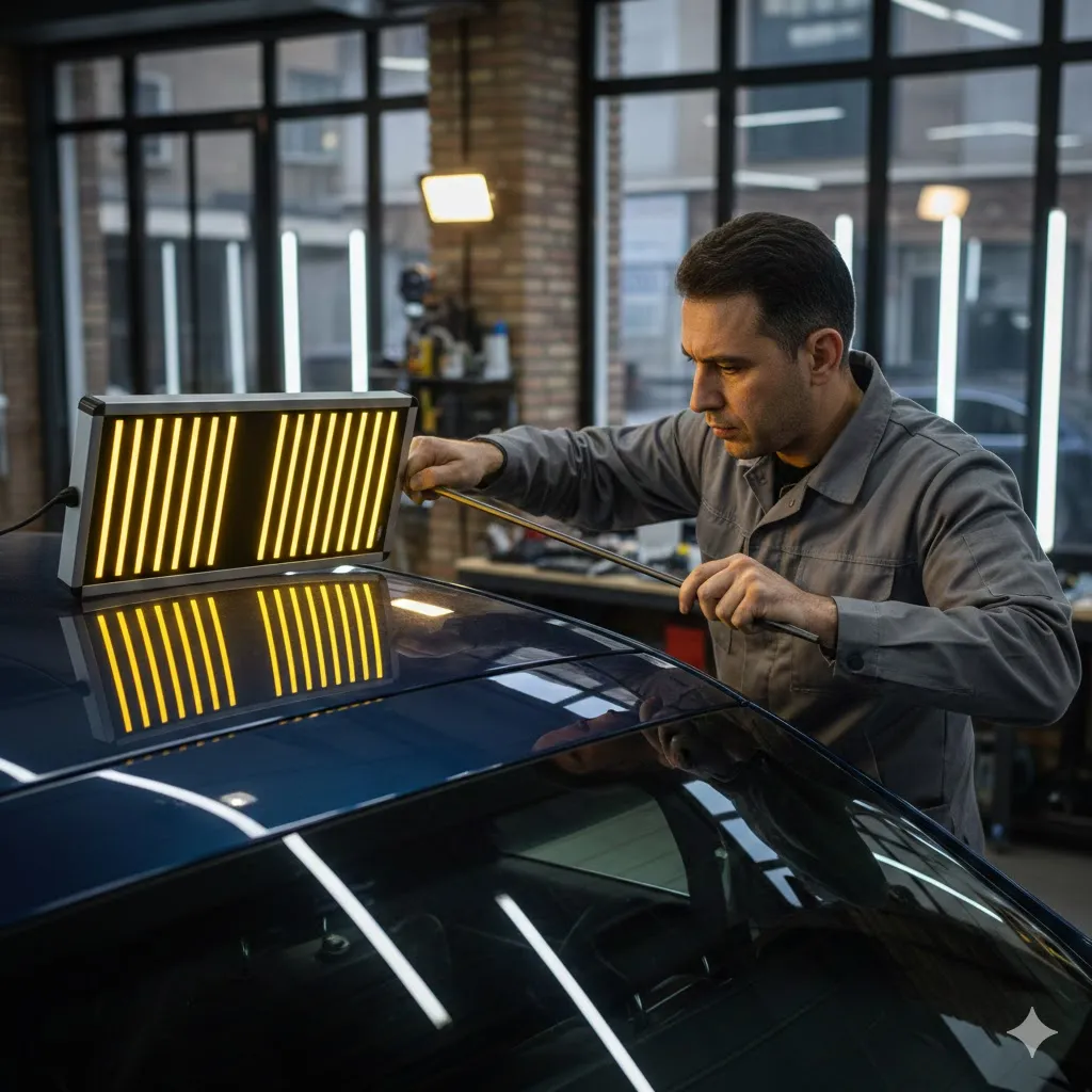 صافکاری سقف خودرو در جنوب تهران