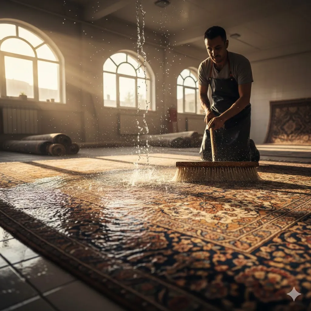 قالیشویی آنلاین فرش دستباف در کرج