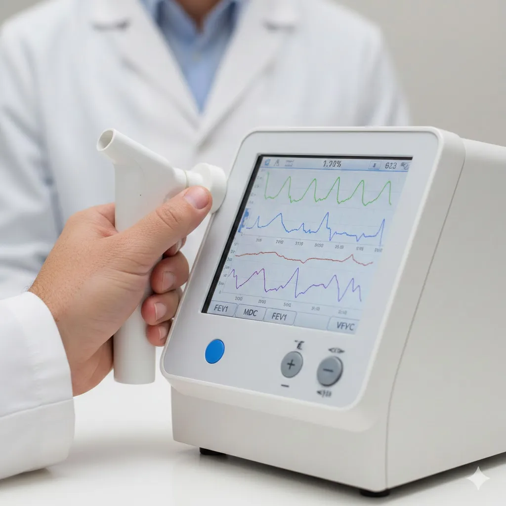 قیمت و خرید دستگاه اسپیرومتری تست ریه در تهران