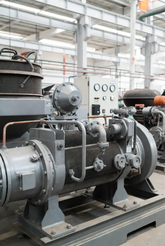 قیمت و خرید چیلر صنعتی تراکمی ۱۰۰ تن در قزوین