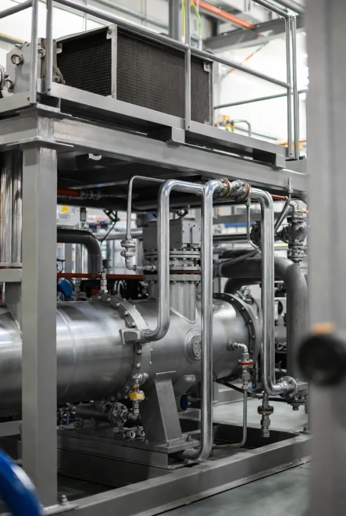 قیمت و خرید چیلر صنعتی تراکمی ۱۰۰ تن در مشهد