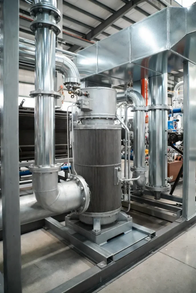 قیمت و خرید چیلر صنعتی تراکمی ۱۰۰ تن در مشهد