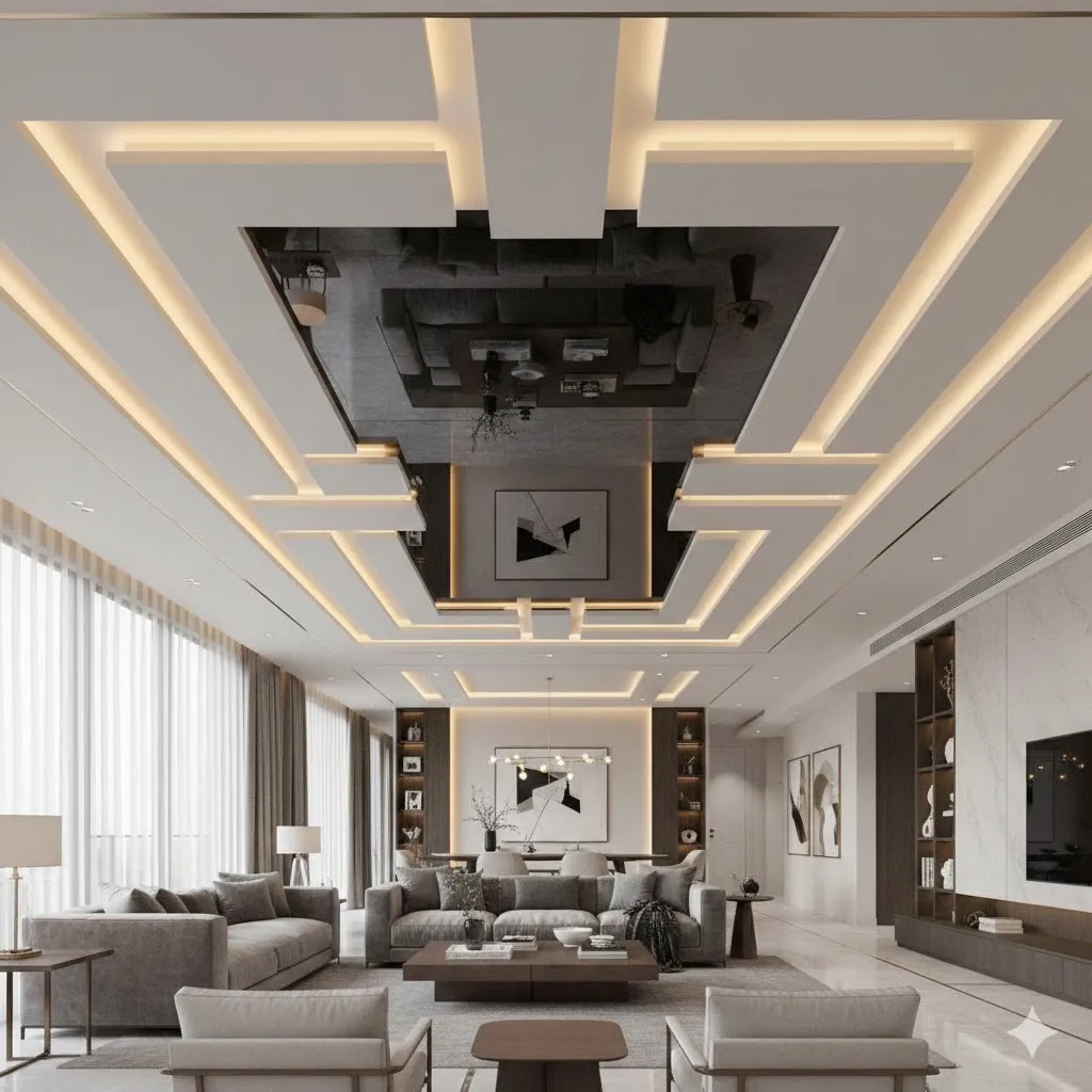 معرفی و کاربرد انواع سقف کاذب