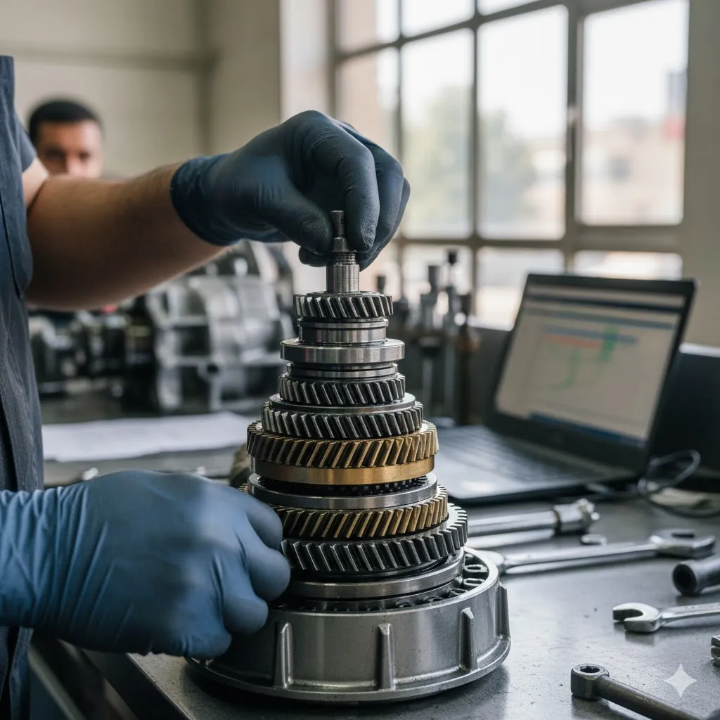 هزینه تعمیر گیربکس سایپا در غرب تهران