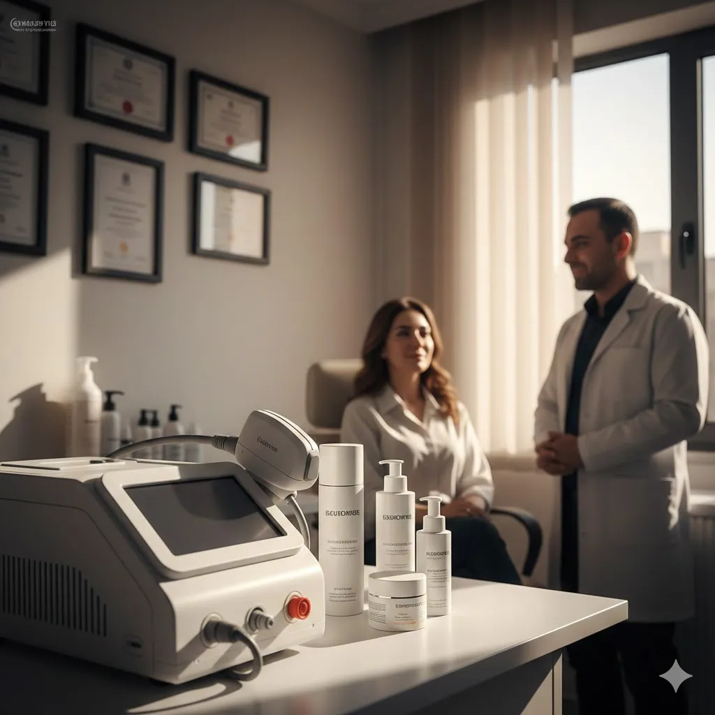 پزشک پوست و مو نزدیک من در تهران انقلاب