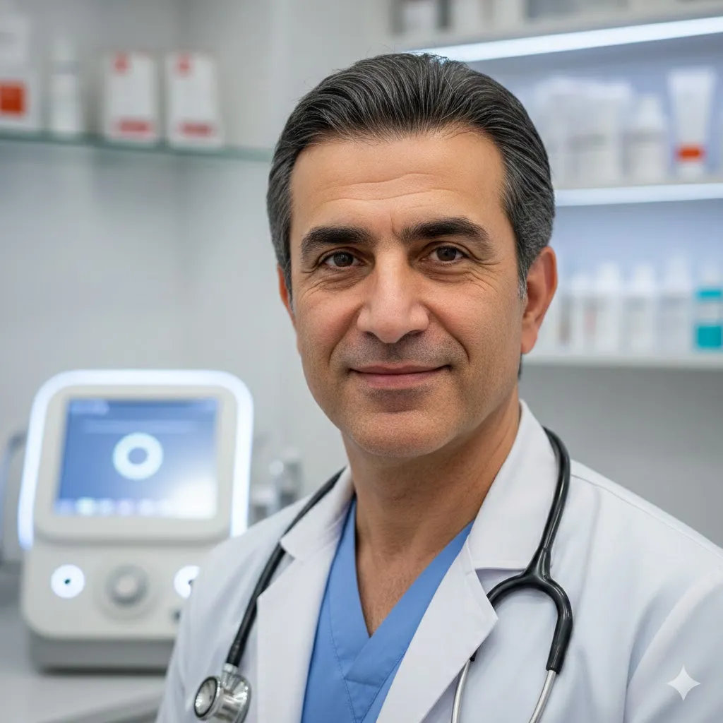 پزشک پوست و مو نزدیک من در تهران شوش