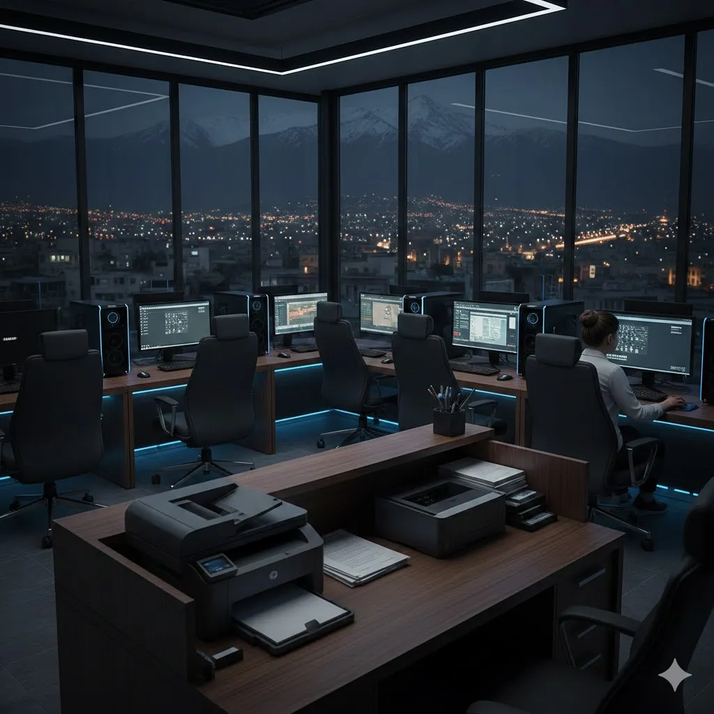 کافی نت شبانه روزی نزدیک من در تجریش