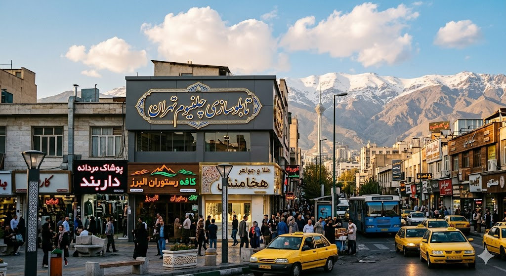 خدمات تابلوسازی چلنیوم در تهران