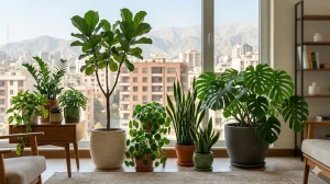 خرید و فروش گل و گیاه آپارتمانی طبیعی در تهران