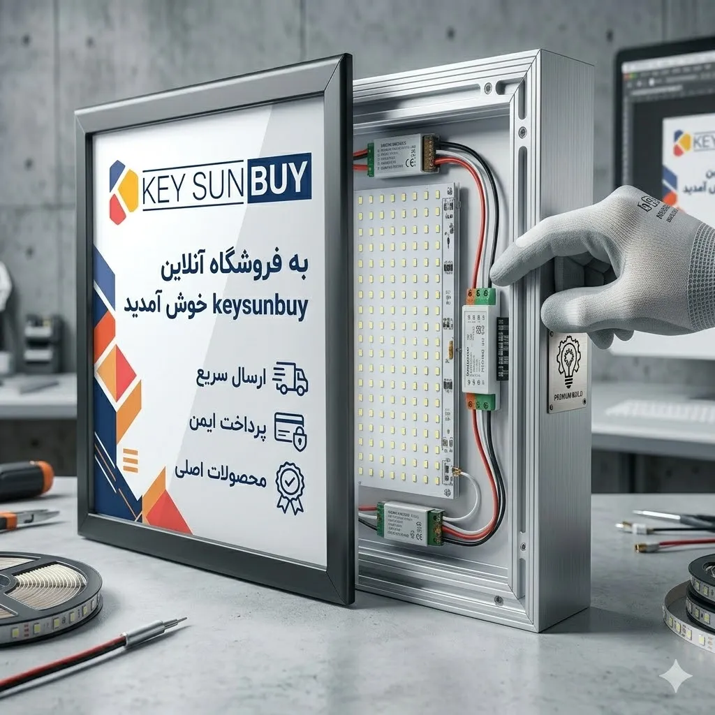 قیمت و سفارش تابلو لایت باکس 2