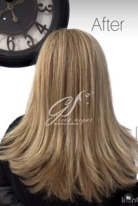 سالن زیبایی و آموزشگاه گیسو نگار خدمات رنگ لایت کراتین مو در شریعتی مطهری 3