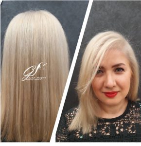 سالن زیبایی و آموزشگاه گیسو نگار خدمات رنگ لایت کراتین مو در شریعتی مطهری 7