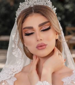 عروس آرزو محمدی خدمات میکاپ و شینیون عروس در جهانشهر کرج 3