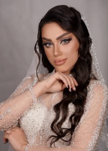 عروس آرزو محمدی خدمات میکاپ و شینیون عروس در جهانشهر کرج 5 1